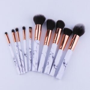 1219B12C677820D14E807DB5A15BCFC0.jpg 10PCS Professional Marble Makeup Brushes