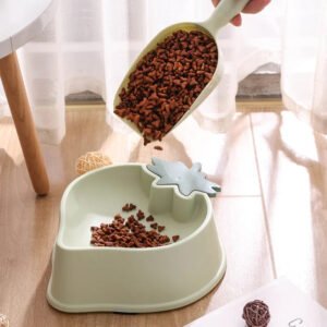 2_68d966e4-67f7-4546-b275-cf05c3abc5d7_800x800.jpg Anti Slip Pets Feeder Peach Shape Plastic Single Bowls